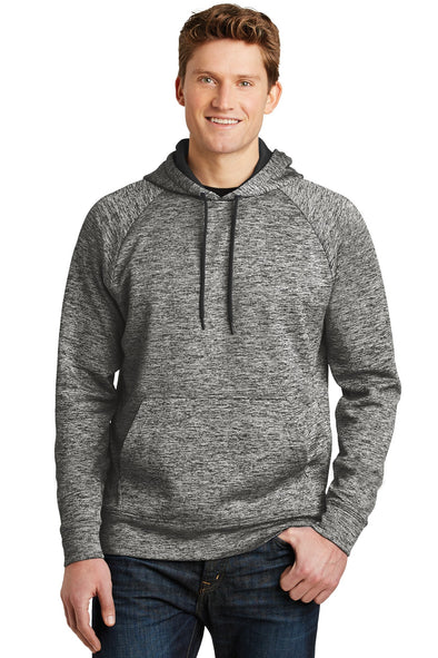 Sport-Tek PosiCharge Electric Heather Fleece Hooded Pullover