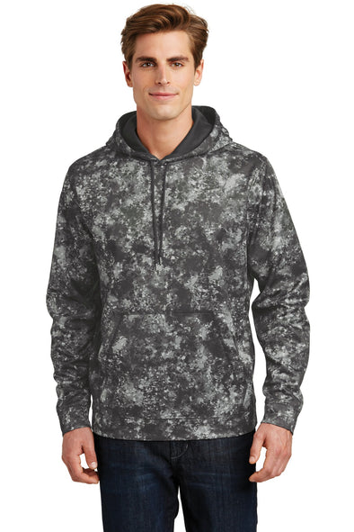 Sport-Tek Sport-Wick Mineral Freeze Fleece Hooded Pullover