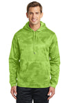 Sport-Tek Sport-Wick CamoHex Fleece Hooded Pullover