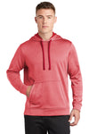 Sport-Tek PosiCharge Sport-Wick Heather Fleece Hooded Pullover