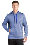 Sport-Tek PosiCharge Sport-Wick Heather Fleece Hooded Pullover