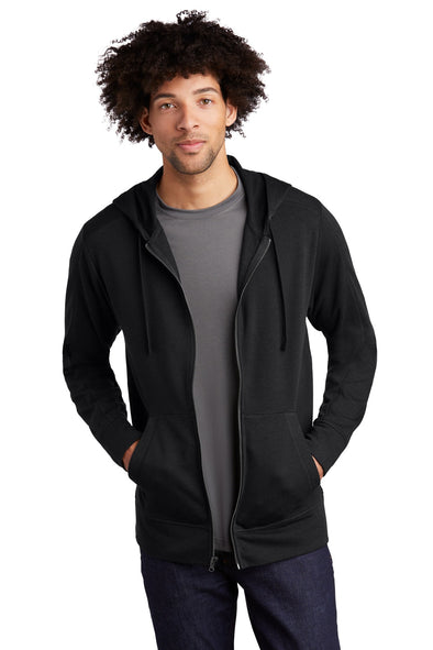 Sport-Tek PosiCharge Tri-Blend Wicking Fleece Full-Zip Hooded Jacket