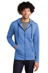 Sport-Tek PosiCharge Tri-Blend Wicking Fleece Full-Zip Hooded Jacket