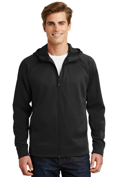 Sport-Tek Rival Tech Fleece Full-Zip Hooded Jacket