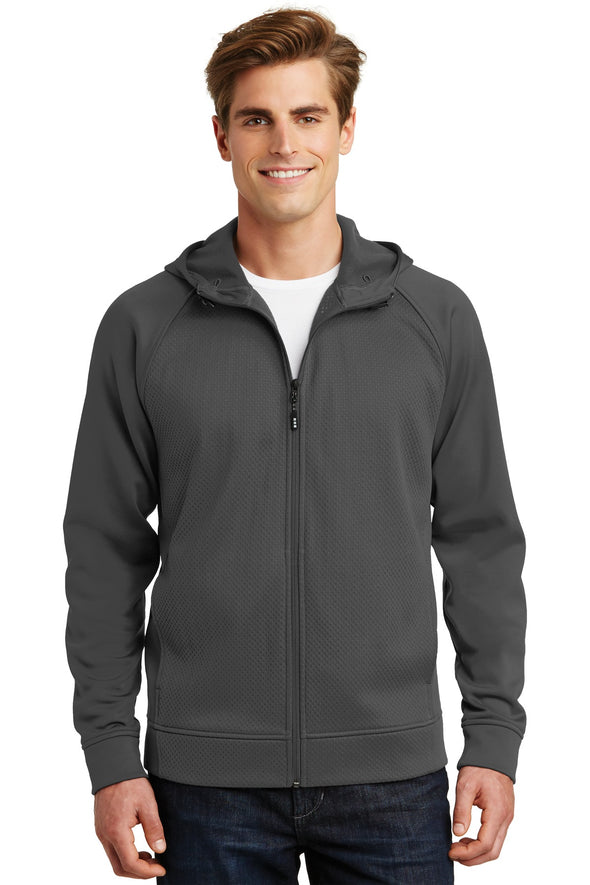 Sport-Tek Rival Tech Fleece Full-Zip Hooded Jacket