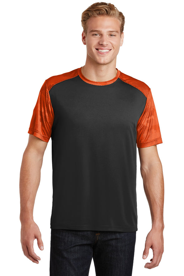Sport-Tek CamoHex Colorblock Tee