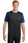 Sport-Tek CamoHex Colorblock Tee