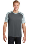 Sport-Tek CamoHex Colorblock Tee