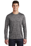 Sport-Tek PosiCharge Long Sleeve Electric Heather Tee
