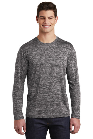 Sport-Tek PosiCharge Long Sleeve Electric Heather Tee