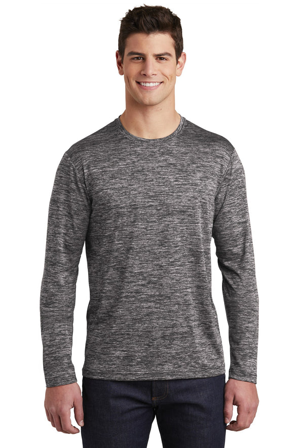 Sport-Tek PosiCharge Long Sleeve Electric Heather Tee