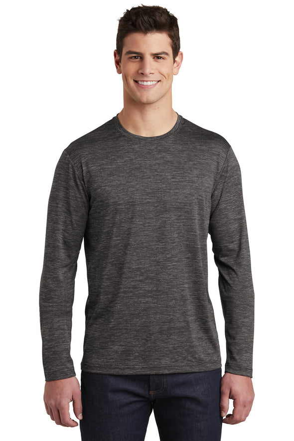Sport-Tek PosiCharge Long Sleeve Electric Heather Tee