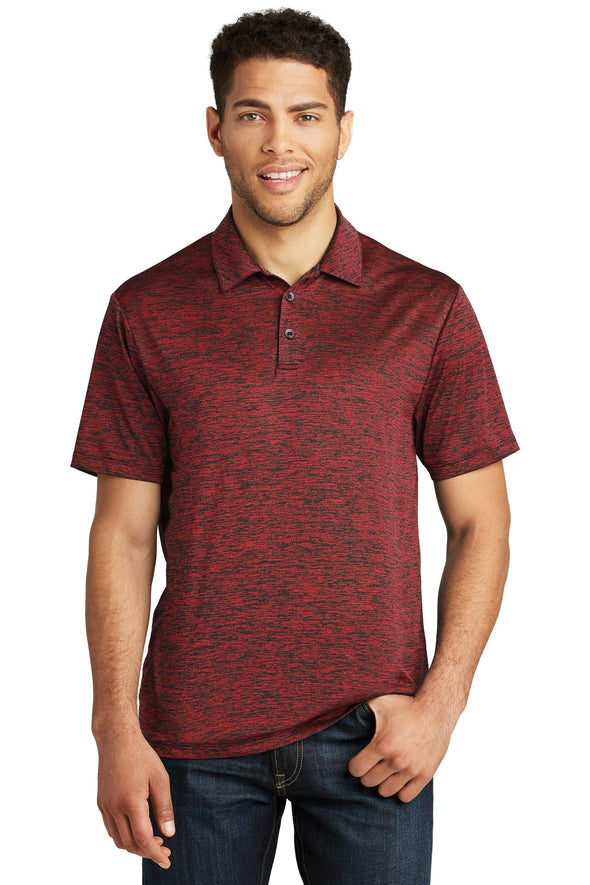 Sport-Tek PosiCharge Electric Heather Polo