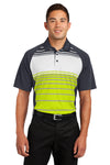 Sport-Tek Dry Zone Sublimated Stripe Polo
