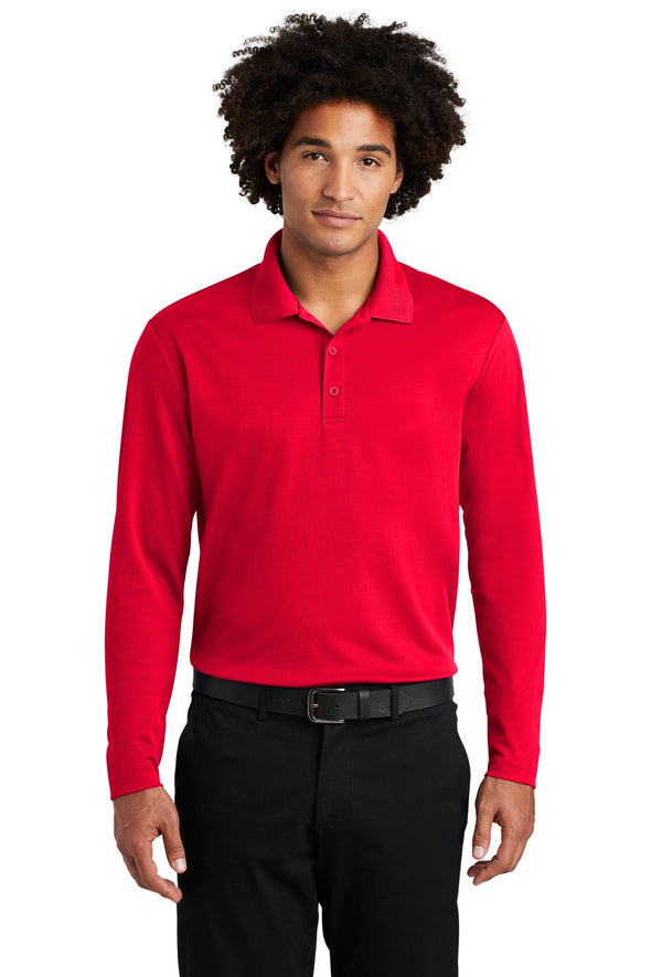 Sport-Tek PosiCharge RacerMesh Long Sleeve Polo