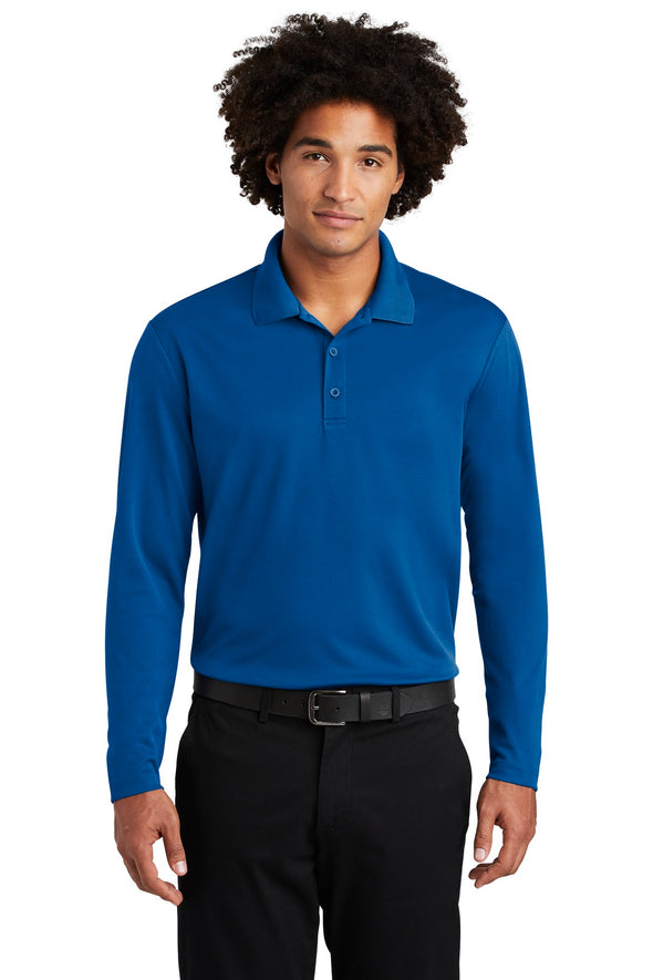 Sport-Tek PosiCharge RacerMesh Long Sleeve Polo