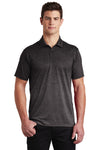 Sport-Tek Ombre Heather Polo