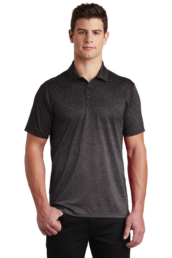 Sport-Tek Ombre Heather Polo