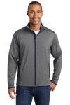 Sport-Tek Sport-Wick Stretch Contrast Full-Zip Jacket
