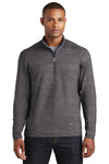 Sport-Tek Sport-Wick Stretch Reflective Heather 1/2-Zip Pullover