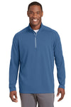 Sport-Tek Sport-Wick Textured 1/4-Zip Pullover