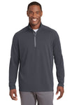 Sport-Tek Sport-Wick Textured 1/4-Zip Pullover