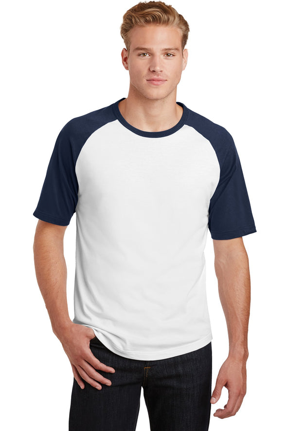 Sport-Tek Short Sleeve Colorblock Raglan Jersey