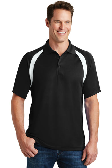 Sport-Tek Dry Zone Colorblock Raglan Polo
