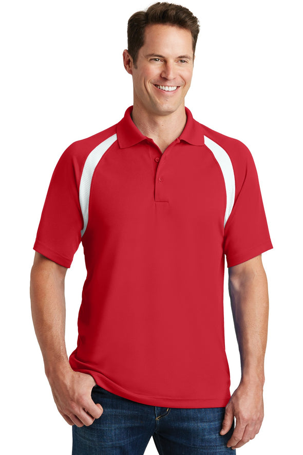 Sport-Tek Dry Zone Colorblock Raglan Polo