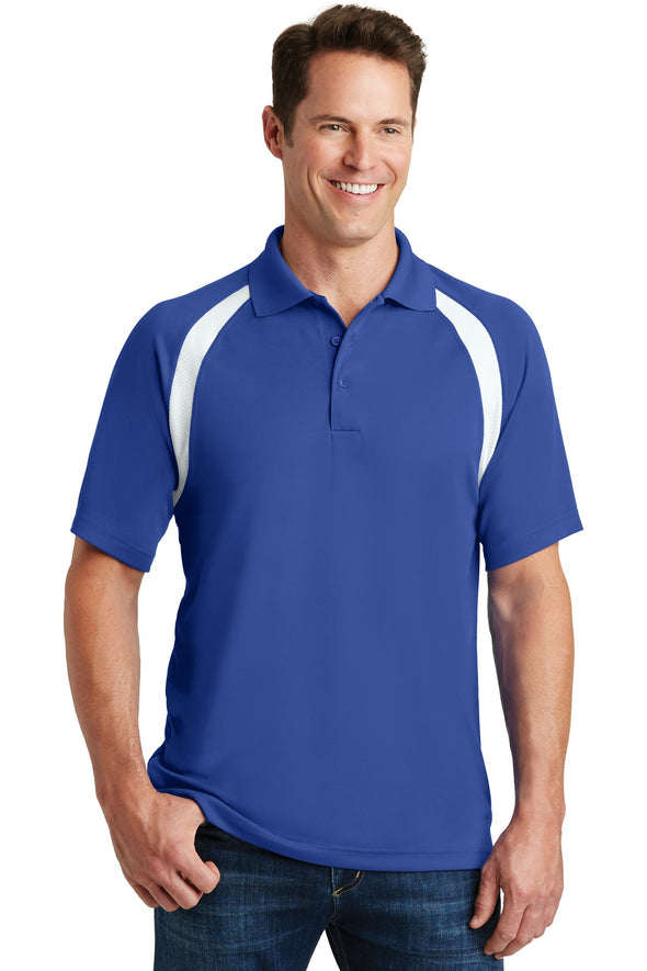 Sport-Tek Dry Zone Colorblock Raglan Polo