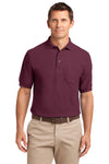 Port Authority Tall Silk Touch Polo with Pocket