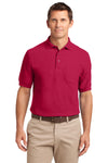 Port Authority Tall Silk Touch Polo with Pocket