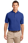 Port Authority Tall Silk Touch Polo with Pocket
