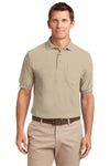 Port Authority Tall Silk Touch Polo with Pocket