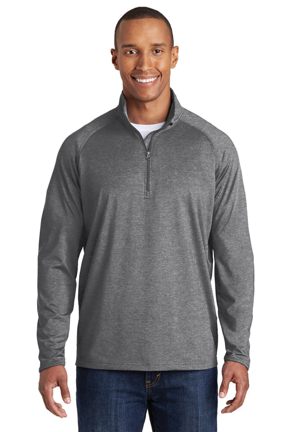 Sport-Tek Tall Sport-Wick Stretch 1/2-Zip Pullover