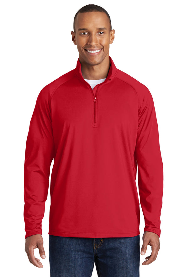 Sport-Tek Tall Sport-Wick Stretch 1/2-Zip Pullover