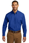 Port Authority Long Sleeve Carefree Poplin Shirt