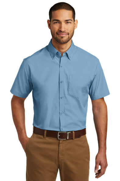 Port Authority Short Sleeve Carefree Poplin Shirt