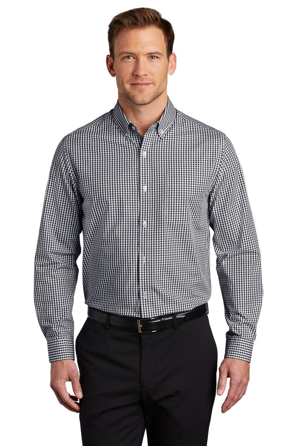 Port Authority Broadcloth Gingham Easy Care Shirt