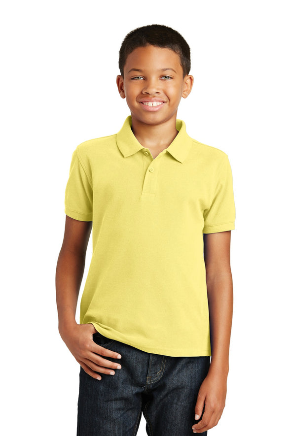 Port Authority Youth Core Classic Pique Polo