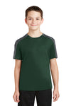 Sport-Tek Youth PosiCharge Competitor Sleeve-Blocked Tee