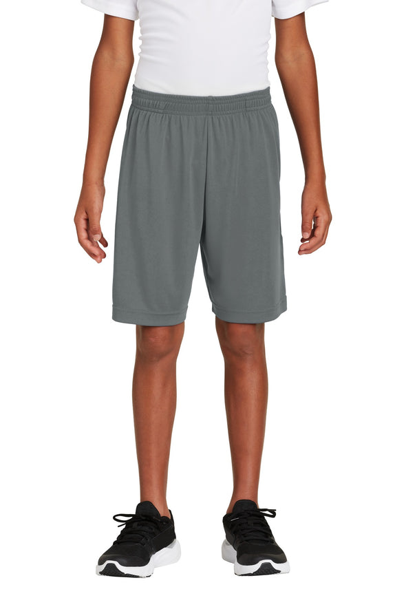 Sport-Tek Youth PosiCharge Competitor Pocketed Short