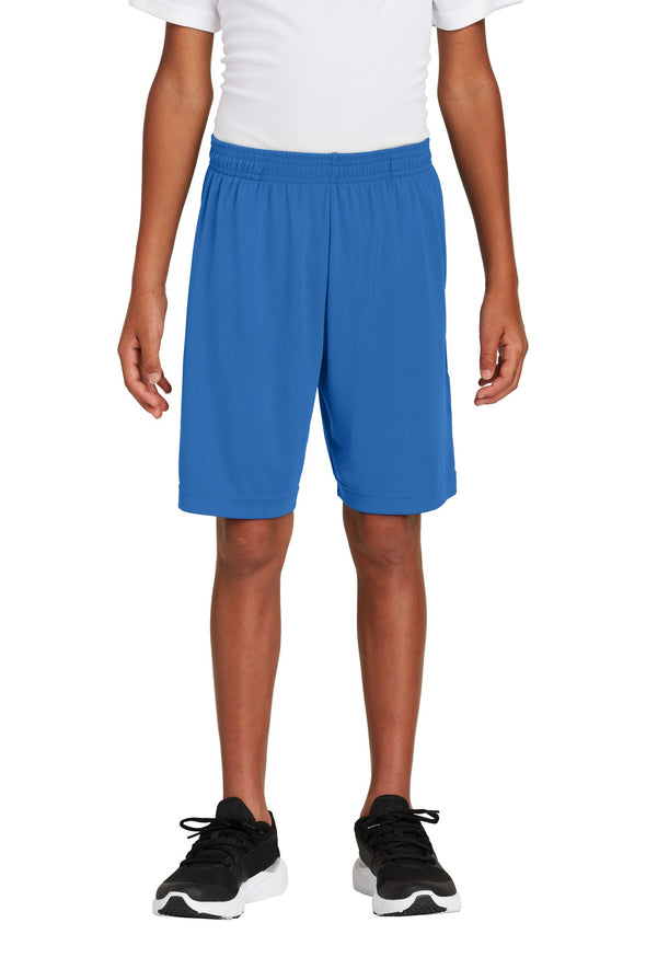 Sport-Tek Youth PosiCharge Competitor Pocketed Short