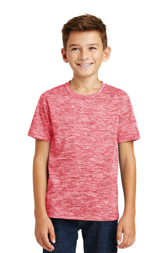 Sport-Tek Youth PosiCharge Electric Heather Tee