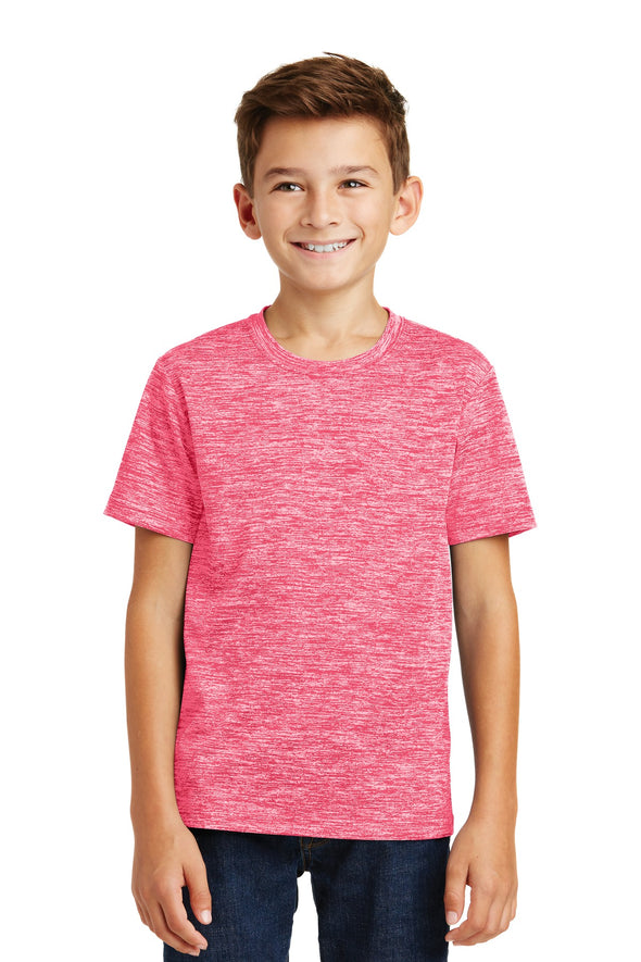 Sport-Tek Youth PosiCharge Electric Heather Tee