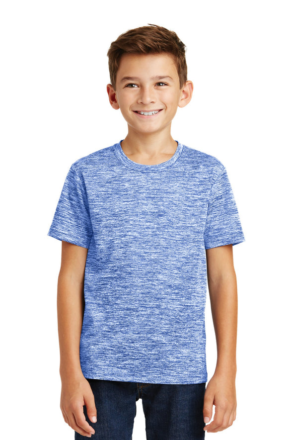 Sport-Tek Youth PosiCharge Electric Heather Tee