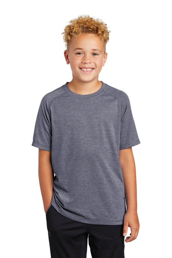 Sport-Tek Youth PosiCharge Tri-Blend Wicking Raglan Tee