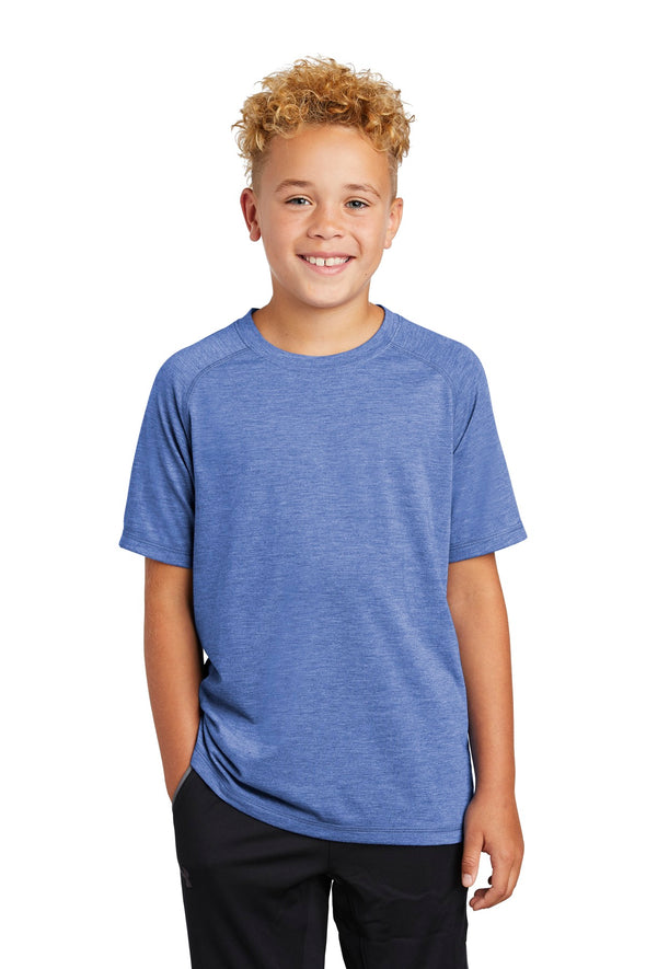 Sport-Tek Youth PosiCharge Tri-Blend Wicking Raglan Tee