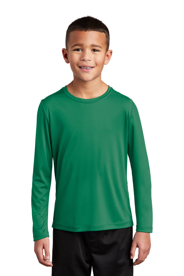 Sport-Tek Youth Posi-UV Pro Long Sleeve Tee