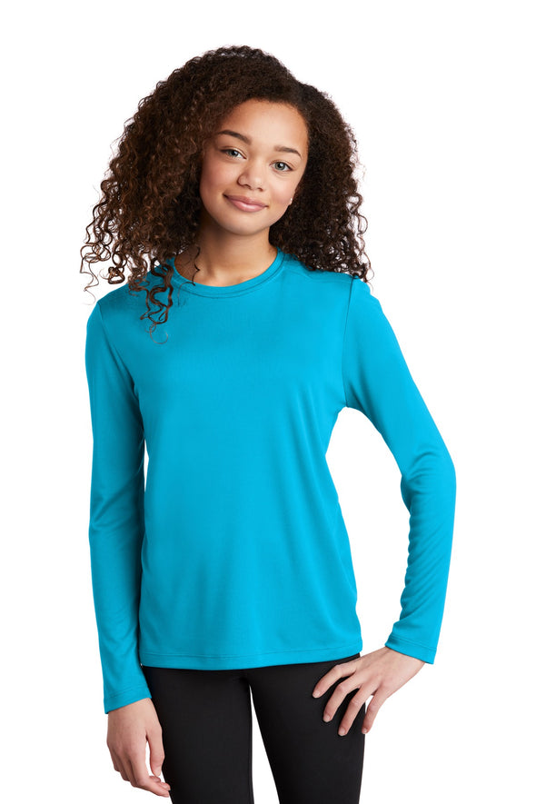 Sport-Tek Youth Posi-UV Pro Long Sleeve Tee